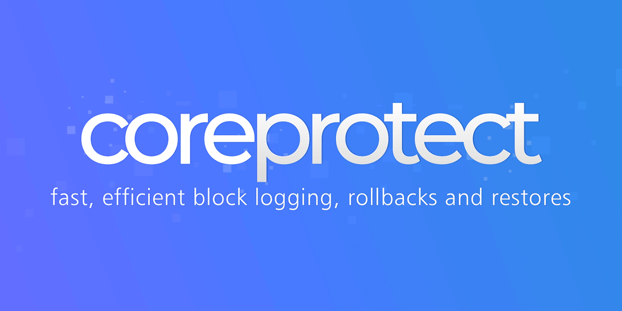 CoreProtect - ochrona regionów na serwerze Minecraft